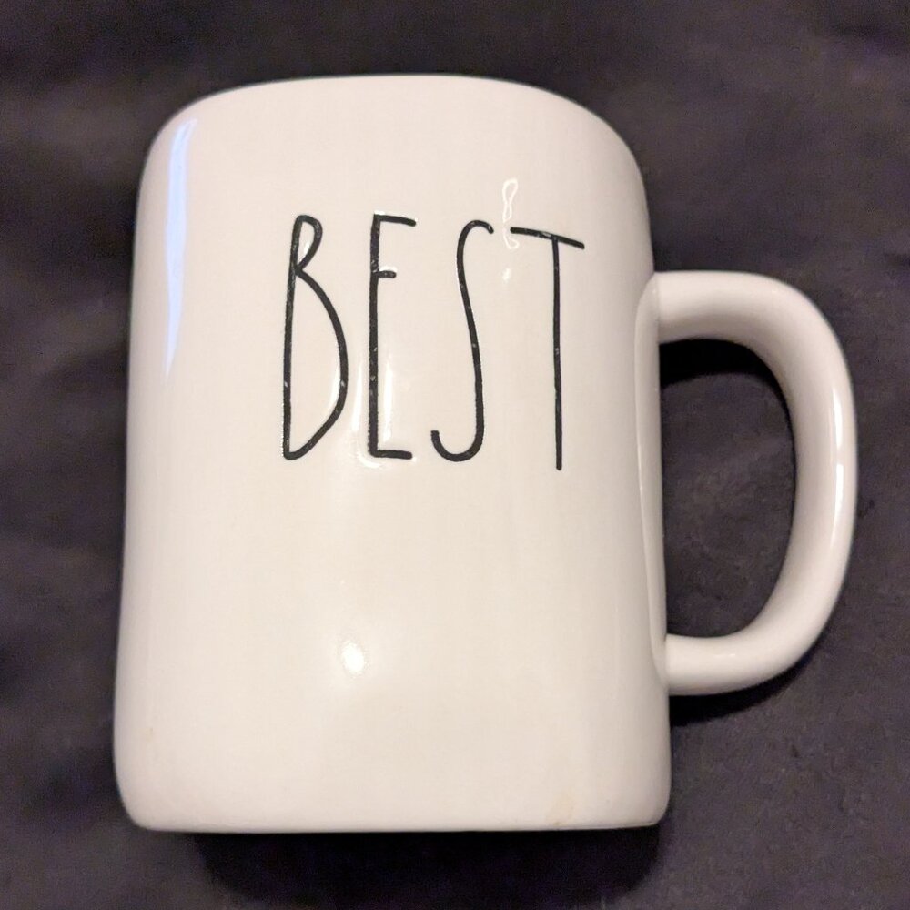 Rae Dunn 16 oz 'BEST' mug
